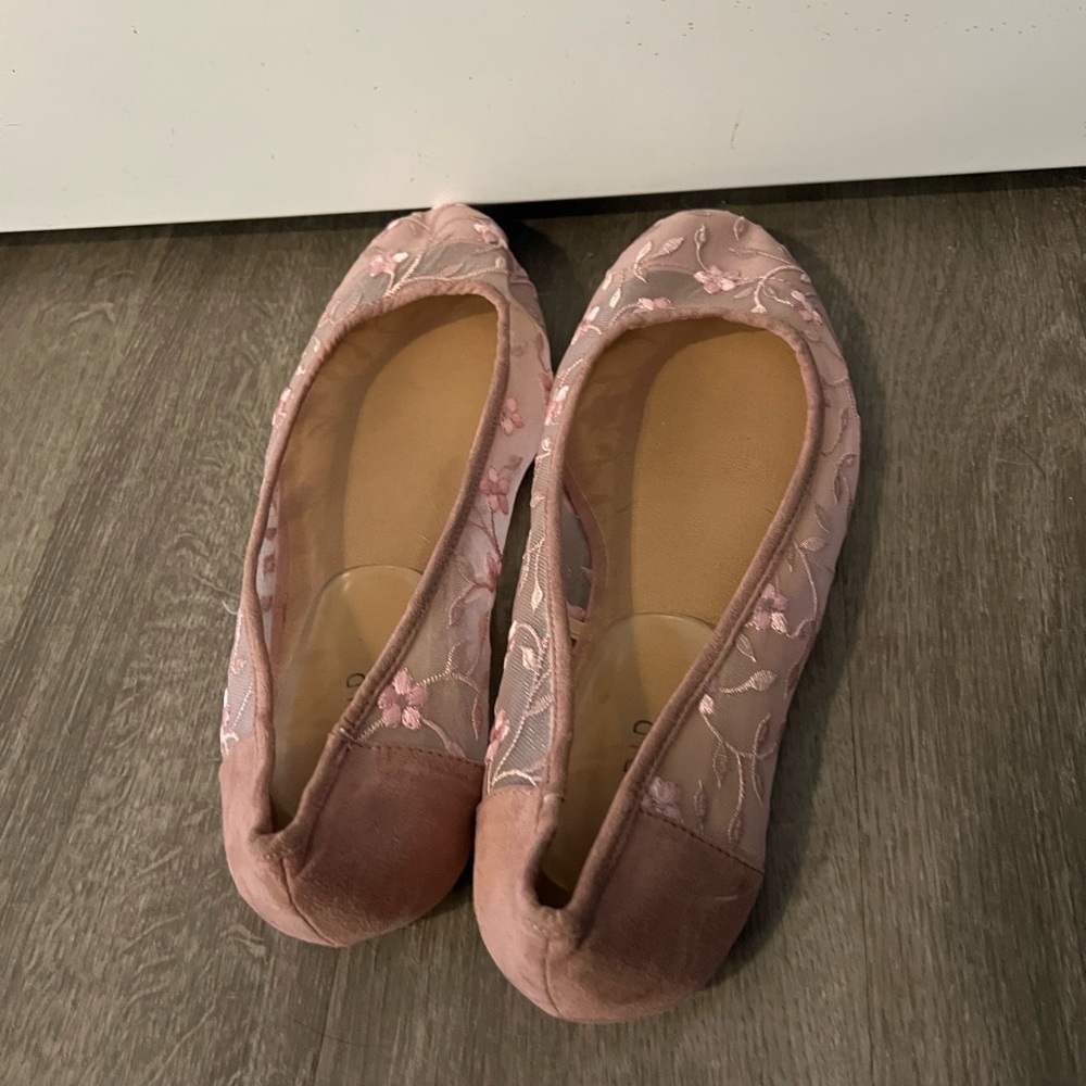 Torrid Pink Floral Women's Flats